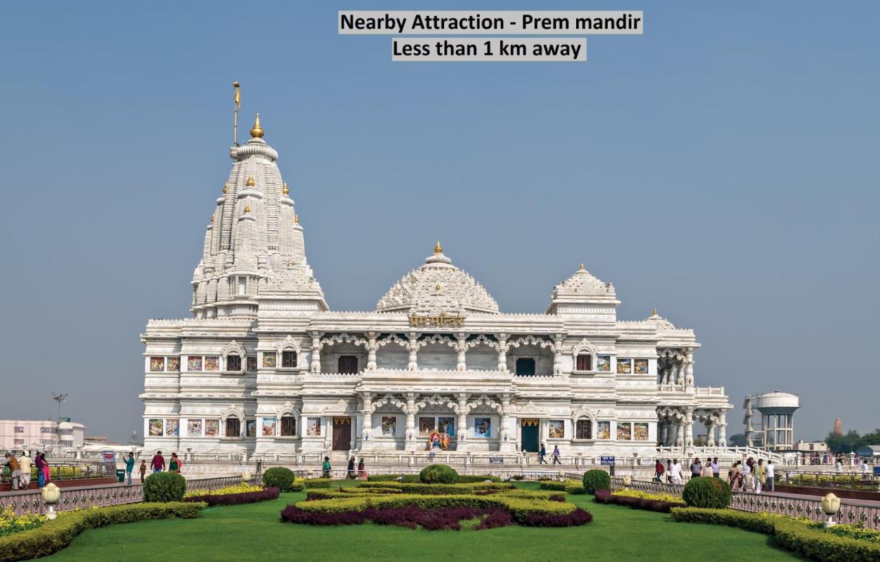 OYO 44361 Shri Lajjaram Ashram Hotel Vrindavan Bagian luar foto